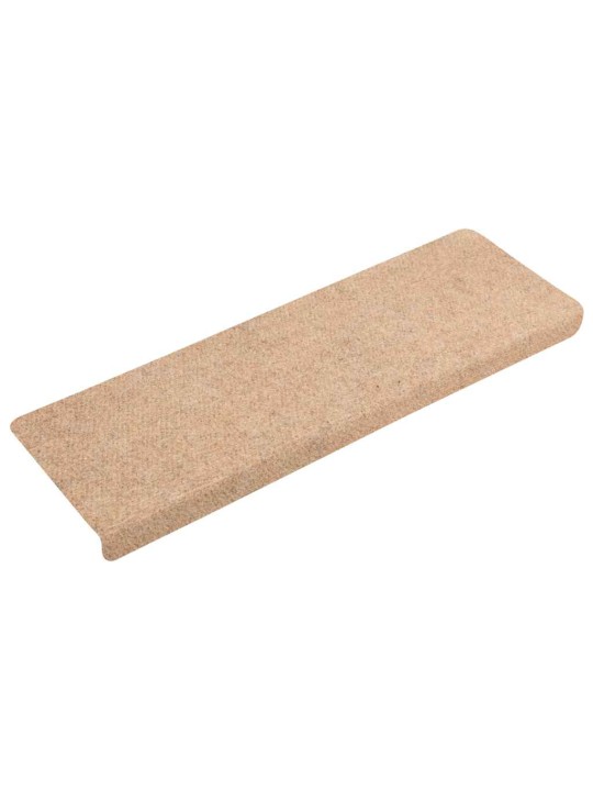 Portaiden matot itsekiinnittyvät 30 kpl kerma 65x21x4 cm
