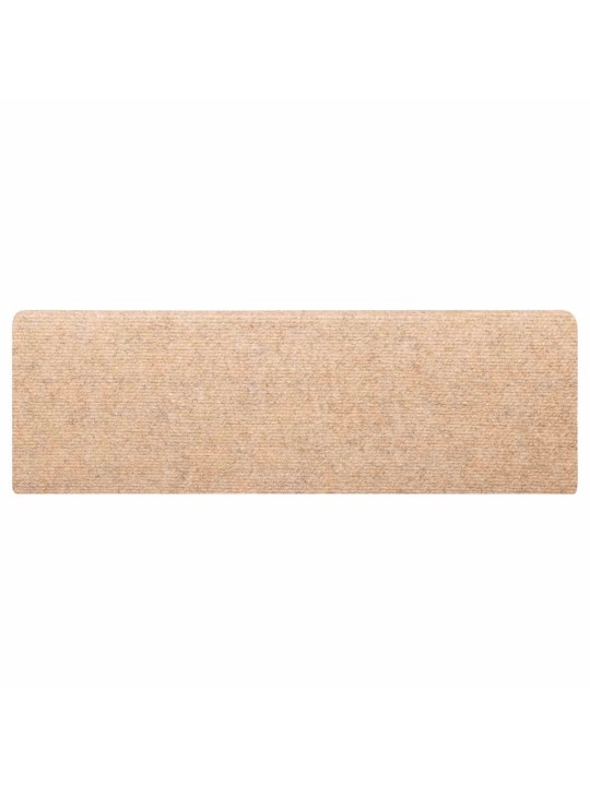 Portaiden matot itsekiinnittyvät 30 kpl kerma 65x21x4 cm
