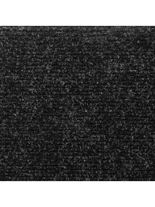 Itsekiinnittyvät porrasmatot 30 kpl musta 65x21x4 cm