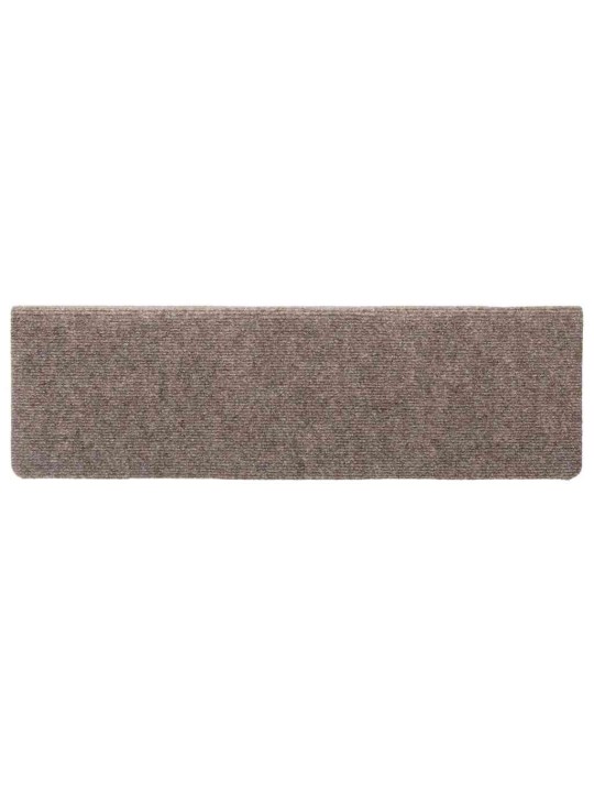 Portaiden matot itsekiinnittyvät 30 kpl kerma 65x21x4 cm