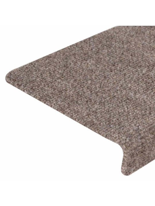 Portaiden matot itsekiinnittyvät 30 kpl kerma 65x21x4 cm