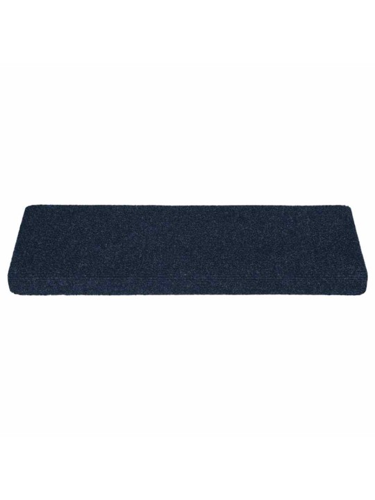 Itsekiinnittyvät porrasmatot 30 kpl navy 65x21x4 cm