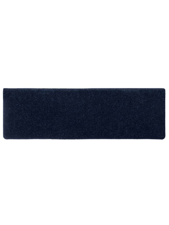 Itsekiinnittyvät porrasmatot 30 kpl navy 65x21x4 cm