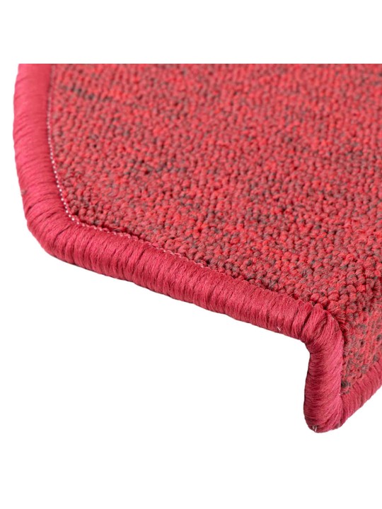 Porrasmatot 30 kpl bordeaux red 65x24x4 cm