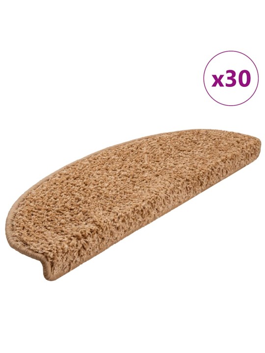 Porrasmatot 30 kpl beige 65x21x4 cm