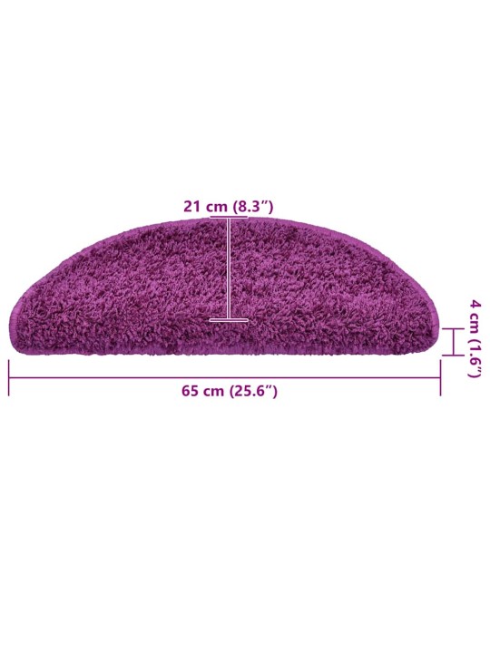 Porrasmatot 30 kpl violetti 65x21x4 cm
