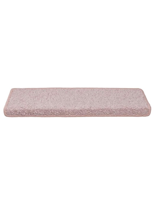 Porrasmatot 30 kpl 65x21x4 cm valkoinen ja pinkki