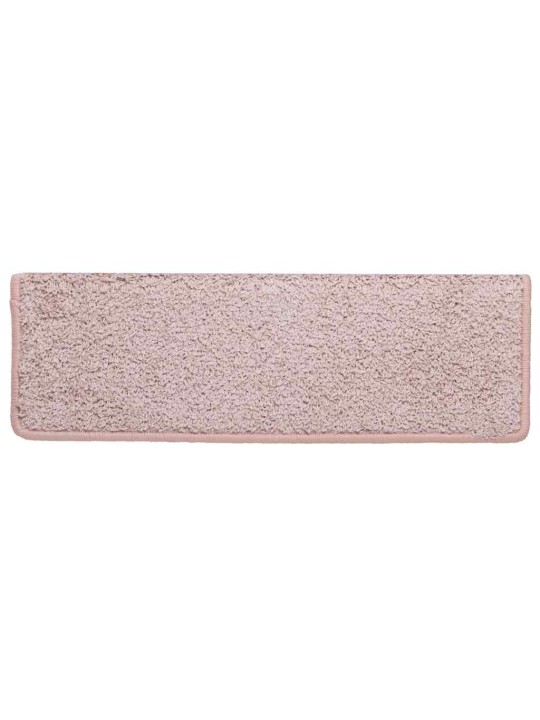 Porrasmatot 30 kpl 65x21x4 cm valkoinen ja pinkki