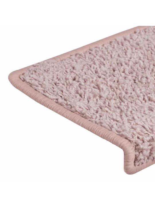 Porrasmatot 30 kpl 65x21x4 cm valkoinen ja pinkki