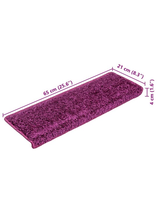 Porrasmatot 20 kpl 65x21x4 cm violetti