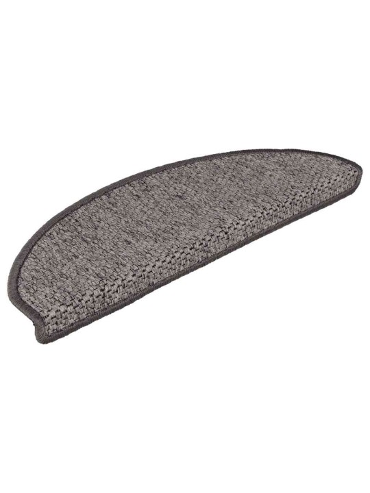 Porrasmatot itsekiinnittyvä sisal-look 30 kpl ruskea beige