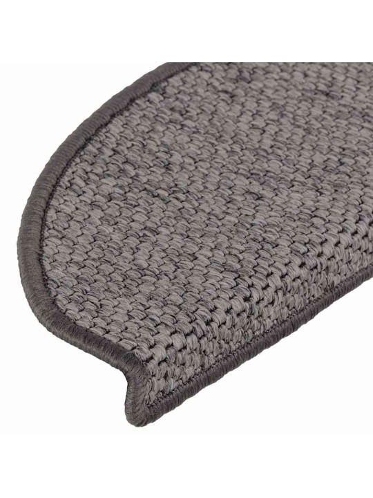 Porrasmatot itsekiinnittyvä sisal-look 30 kpl ruskea beige