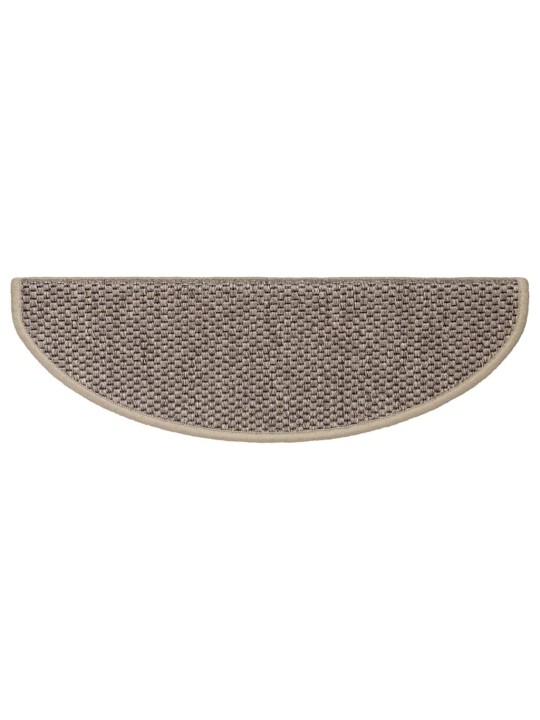 Itsekiinnittyvät porrasmatot sisaltyyli 30 kpl 65x21x4 cm beige