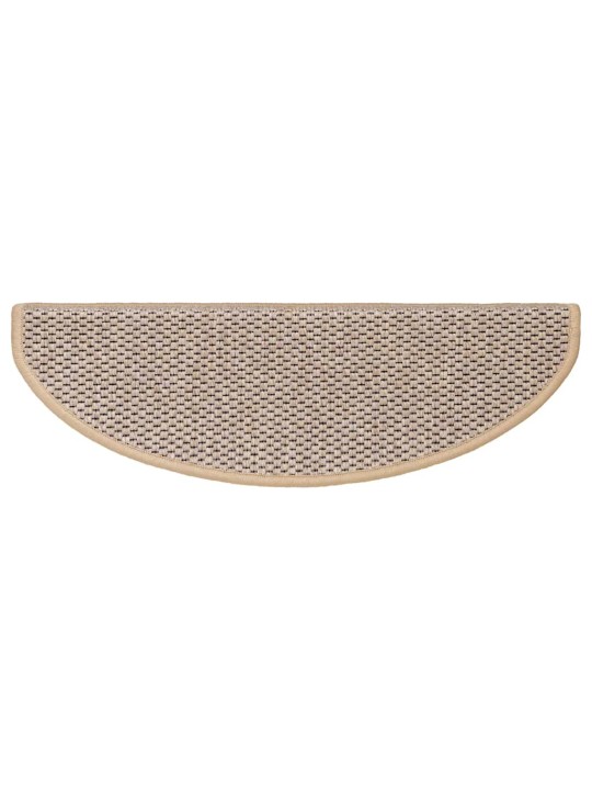 Itsekiinnittyvät porrasmatot sisaltyyli 30kpl 65x21x4cm v.beige
