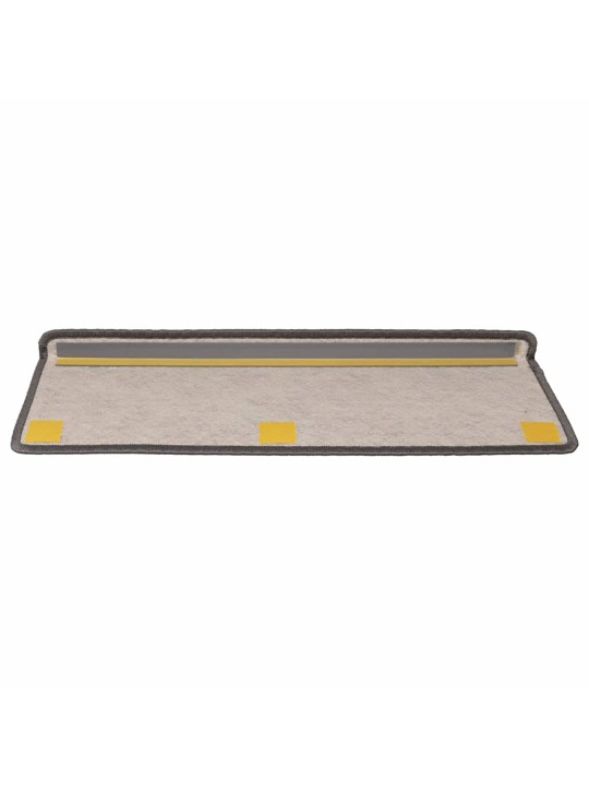 Itsekiinnittyvät porrasmatot sisaltyyli 30 kpl 65x21x4 cm beige