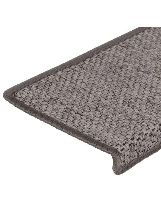Itsekiinnittyvät porrasmatot sisaltyyli 30 kpl 65x21x4 cm beige