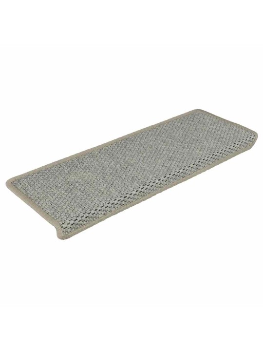 Porrasmatot itsekiinnittyvä sisal-look 30 kpl 65x21x4 cm vihreä