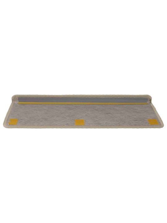 Itsekiinnittyvät porrasmatot sisaltyyli 30 kpl 65x21x4 cm beige