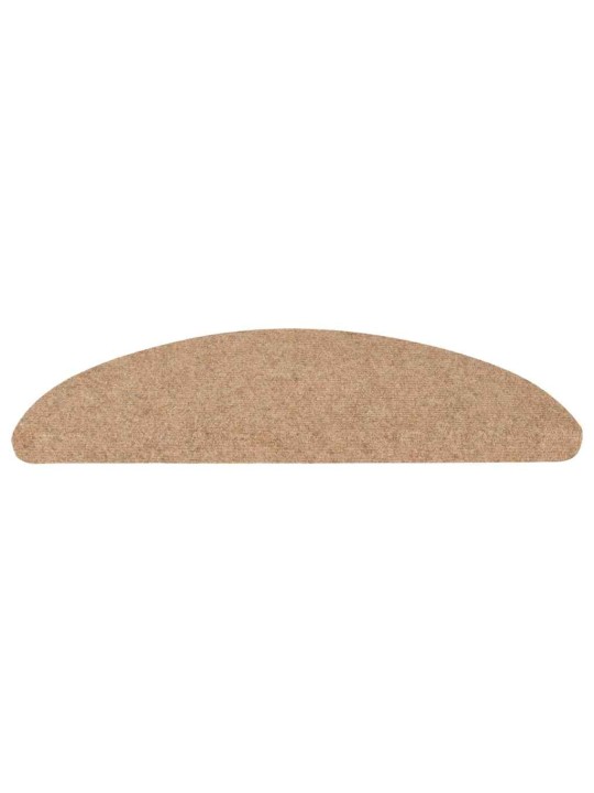 Porrasmatot itsekiinnittyvät 20 kpl beige 56x17x3 cm