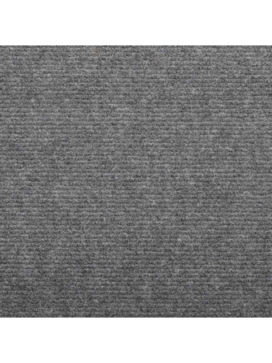Itsekiinnittyvät porrasmatot 20 kpl harmaa 65x22,5x3,5 cm