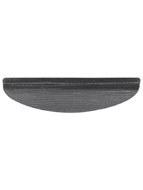 Itsekiinnittyvät porrasmatot 30 kpl 56x17x3 cm punainen