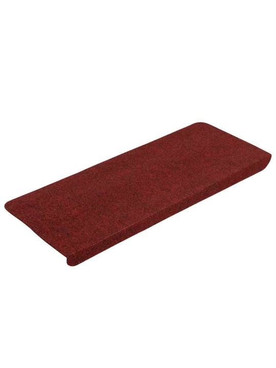 Porrasmatot itsekiinnittyvät 30 kpl punainen 65x24,5x3,5 cm