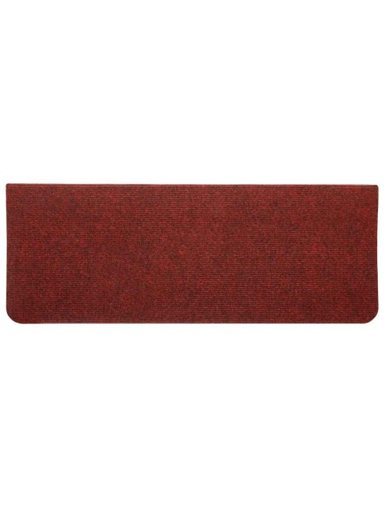 Porrasmatot itsekiinnittyvät 30 kpl punainen 65x24,5x3,5 cm