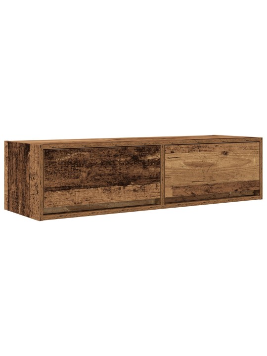 Tv-kaappi vanha puuhake 100x31x25,5 cm tekninen puu