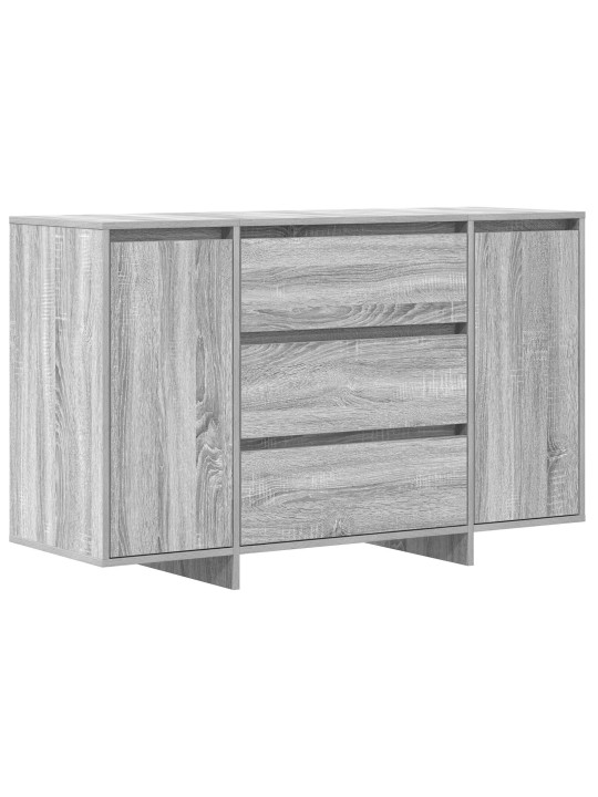 Sirokaappi harmaa sonoma 120x41x75 cm tekninen puu
