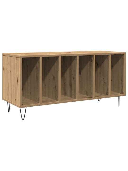 Levykokoelma vanha puu 100x38x48 cm tekninen puu
