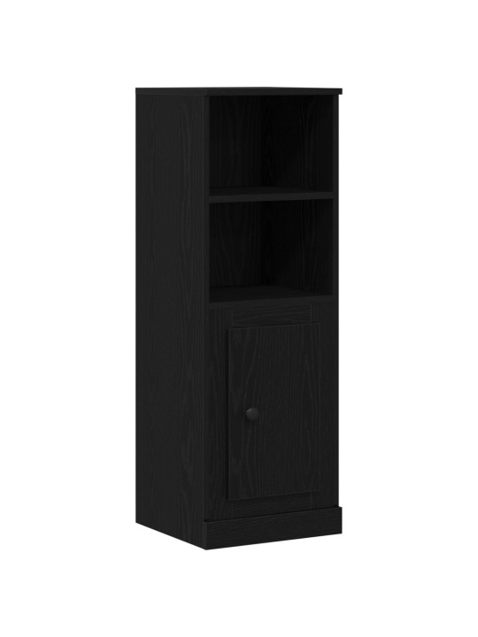 Highboard musta tammi 36x35.5x103.5 cm keinopuuta