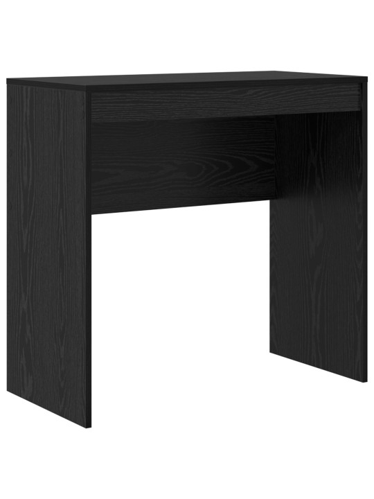Musta tammi kirjoituspöytä musta tammi tekninen puu 80 x 40 x 76 cm