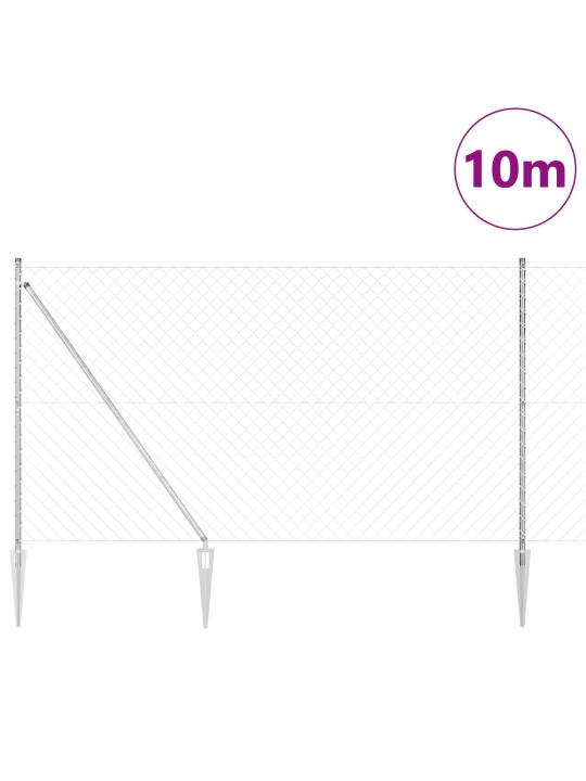 Ketjufreimi 7 piikkipostilla 1.5x10 m galvanoitu teräs
