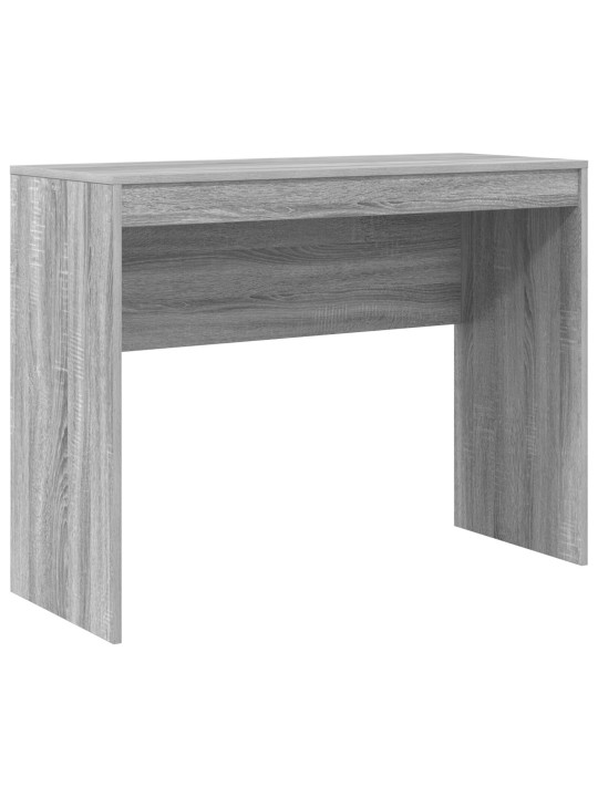 Tietokonepöytä harmaa sonoma mdf 100 x 40 x 76 cm yksinkertainen