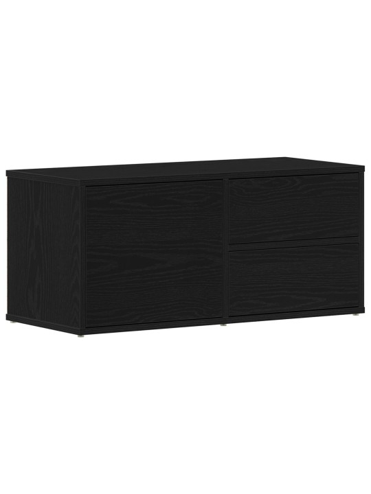 Tv-seinäkaappi artisan tammi 80x34x35,5 cm tekninen puu