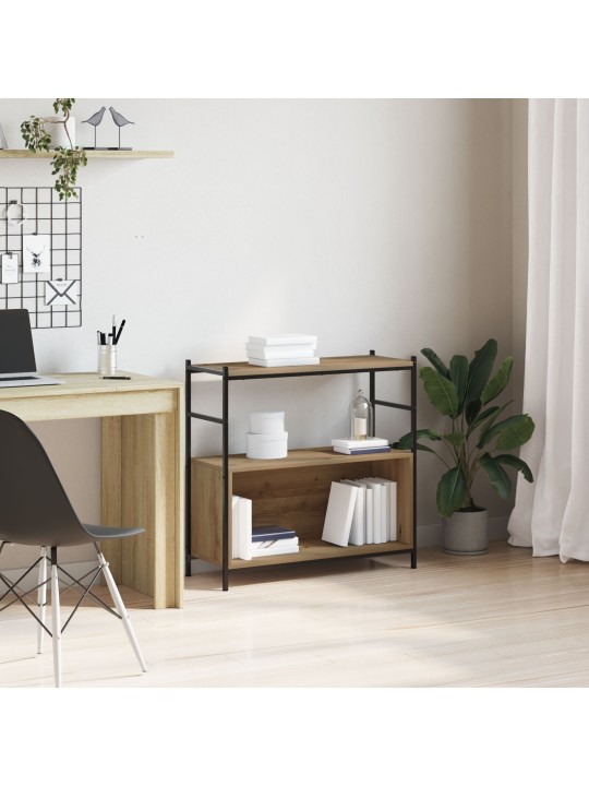 Kirjahylly artisian tammi 80x30x78,5 cm tekninen puu