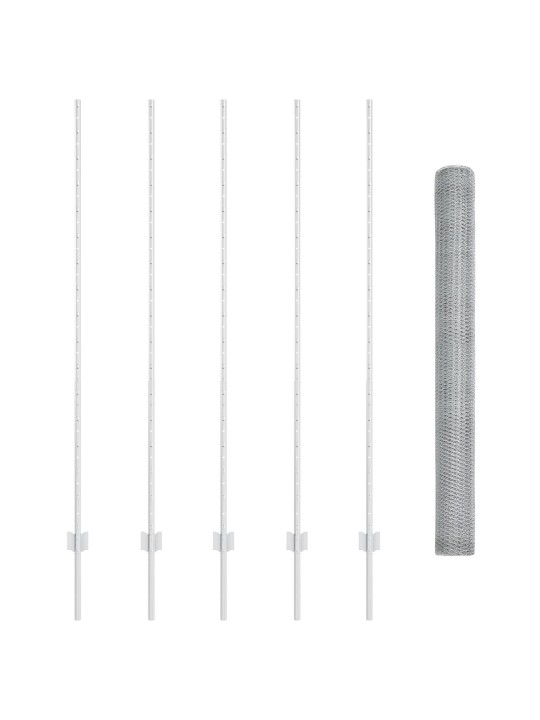 Aitaruuvit 10 kpl u-kanava 150 cm kuumasinkitty teräs