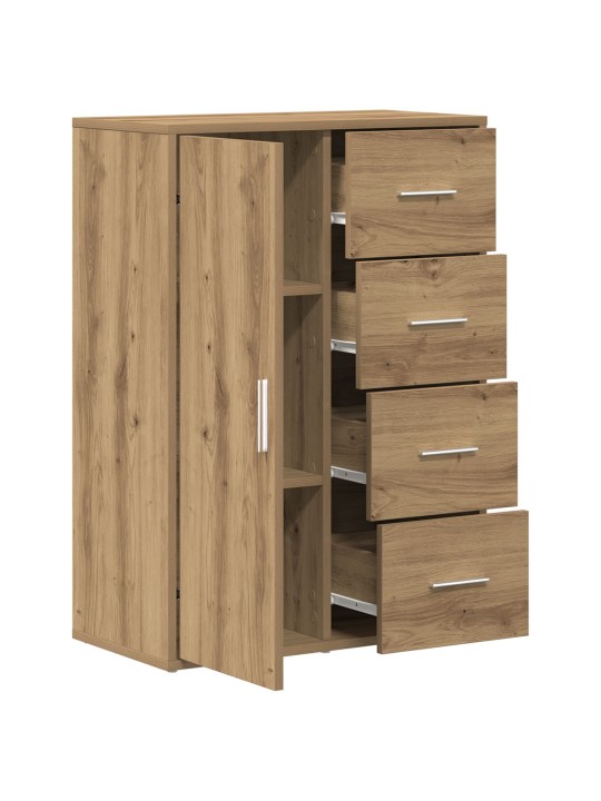 Sivupöytä artisan tammi 60x31x84 cm tekninen puu