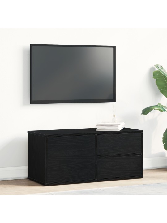 Tv-seinäkaappi artisan tammi 80x34x35,5 cm tekninen puu