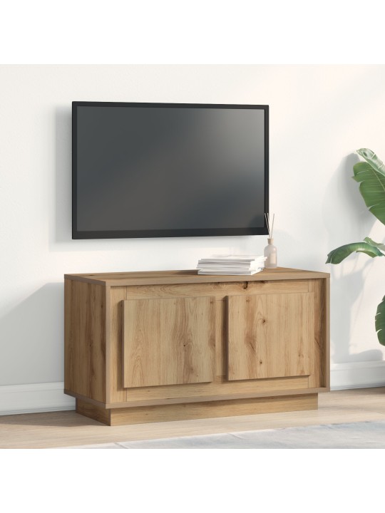 Tv-kaappi artisan tammi 80x35x45 cm tekninen puu