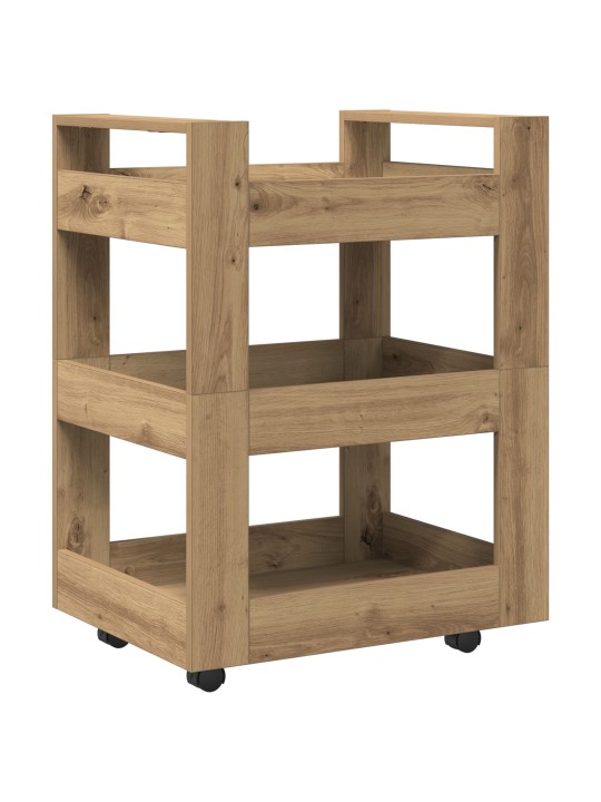 Keittiövaunu Artisan Tammi 60x45x80 cm Keinotekoinen Puu