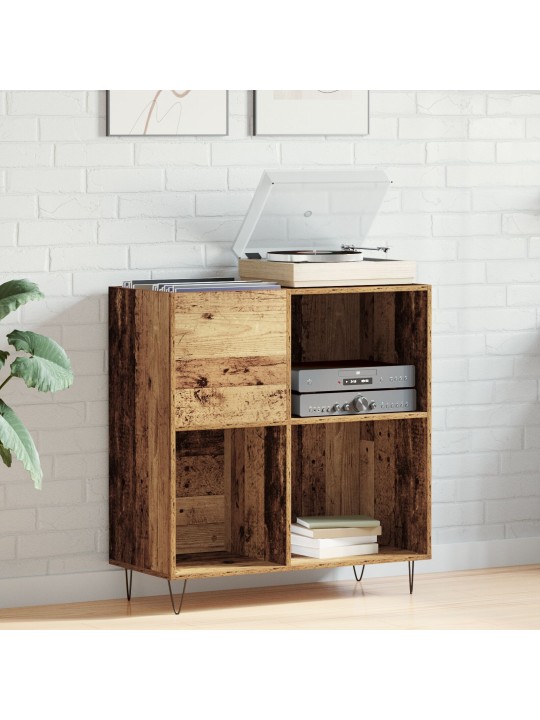 Mediakaappi käsityöläisvaahtera 84.5x38x90 cm tekninen puu