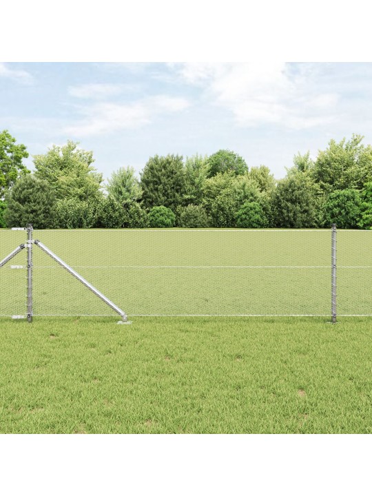 Kuusikulmainen aita 0.6x50 m kuumasinkitystä teräksestä
