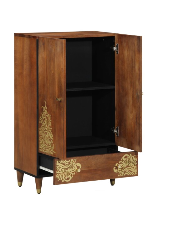 Highboard 60x33x100 cm vankka puu mango