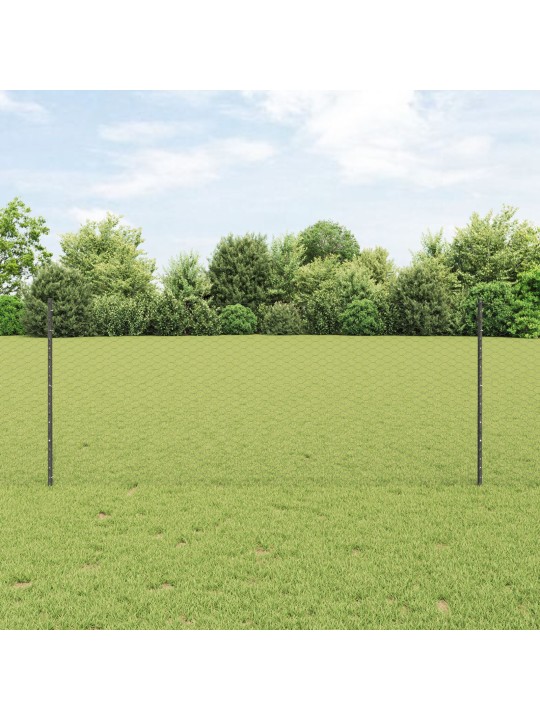 Aita-posts 22 kpl u-kanava harmaa 100 cm teräs