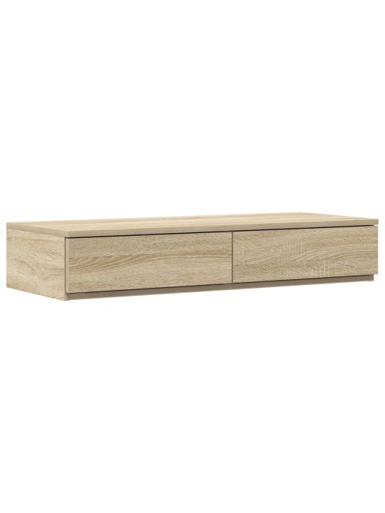 Sängyn laatikot sonoma tammi 90x36,5x16,5 cm tekninen puu