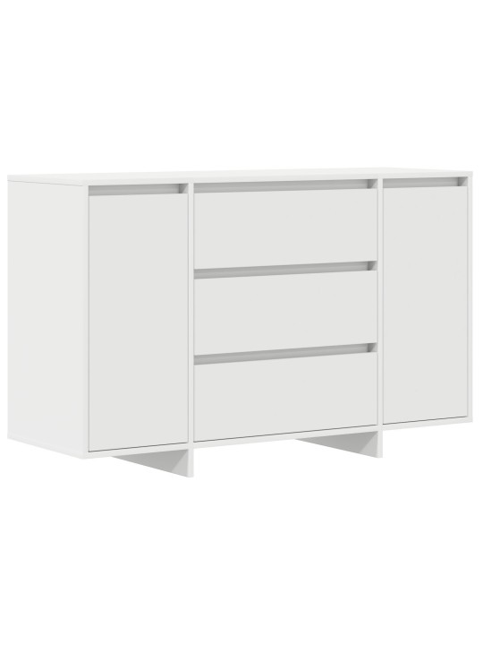 Puulatkunta valkoinen 120x41x75 cm tekninen puu
