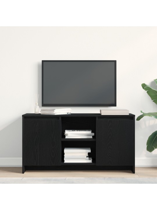 Tv-taso musta tammi 102x37,5x52,5 cm
