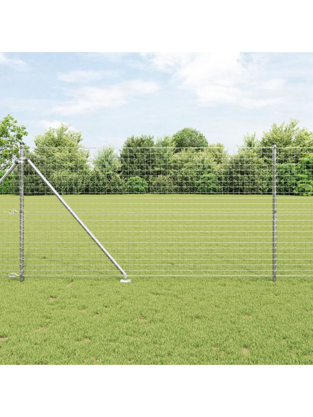 Aidatukipuut spike 52 kpl ø32 mm 160 cm galvanoitu teräs