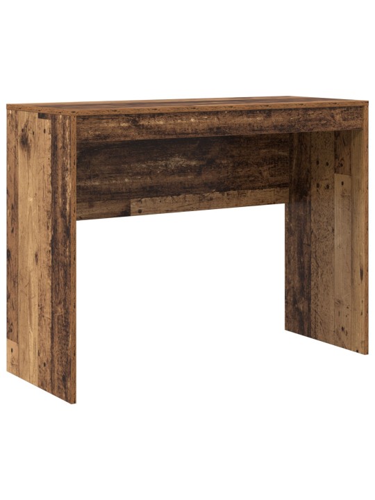 Kirjoituspöytä vanha puu tekninen puu 100 x 40 x 76 cm kestävä